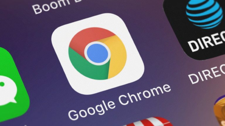 Chrome için mavi ekran