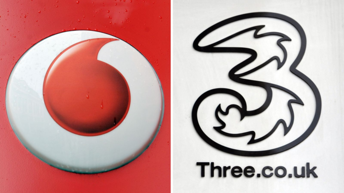 vodafone ve three birleşiyor, vodafone three merger