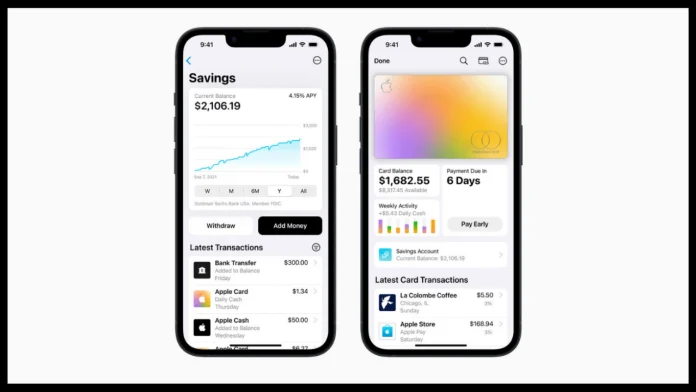 Apple Card tasarruf hesabı yatırımları 10 milyar dolara ulaştı
