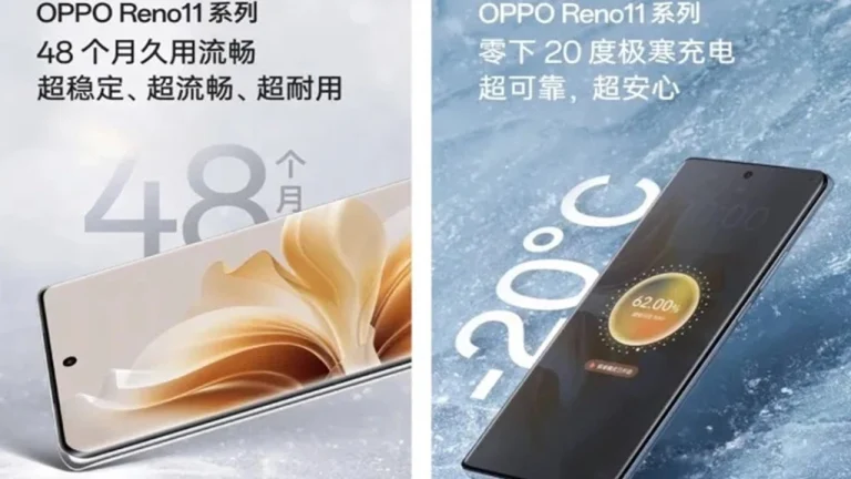 Oppo Reno 11, -20 derece soğukta şarj oluyor