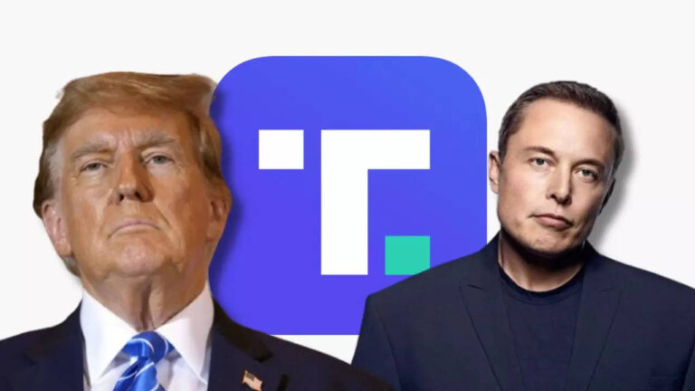 Trump Truth Social'ı musk