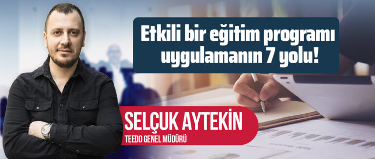 Selçuk Aytekin Teedo Genel Müdürü