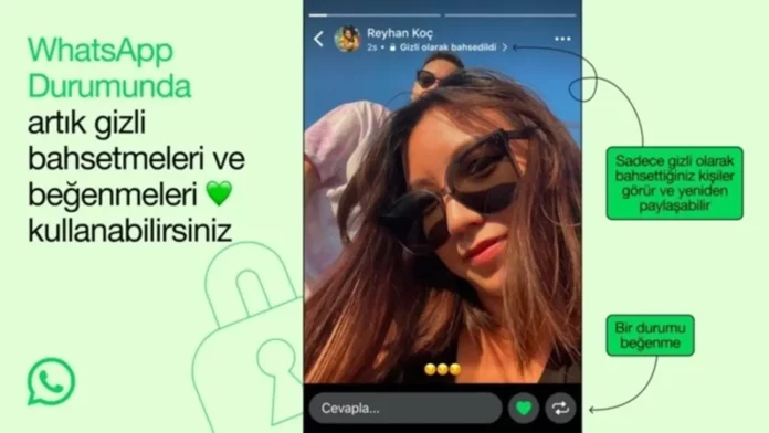 WhatsApp durumlarına