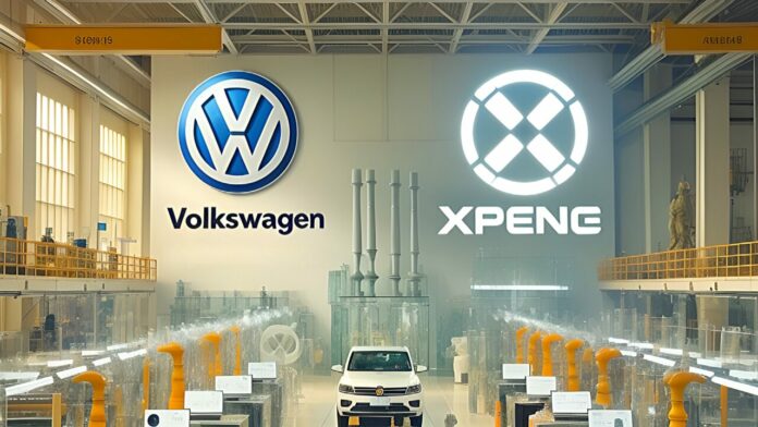 Xpeng ve Volkswagen