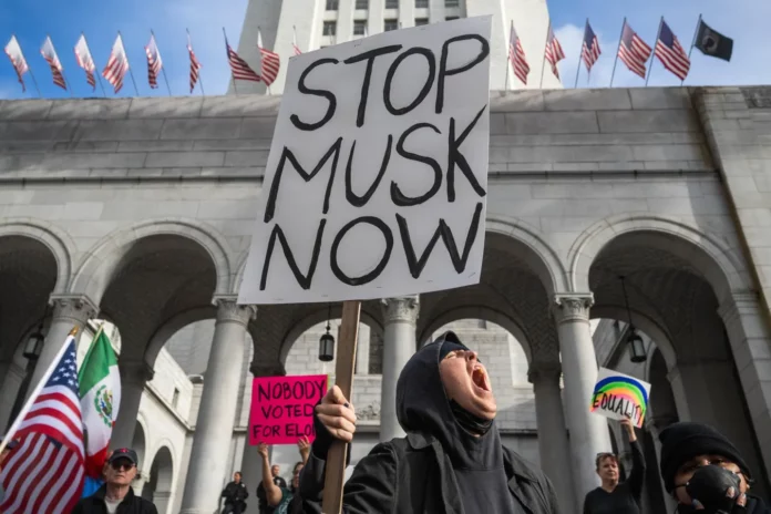 Tesla protestolar