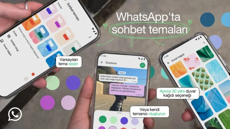 WhatsApp, sohbet temalarını resmen kullanıma sundu. 