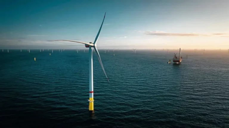 Siemens Gamesa, 21.5 MW'lık yüzen rüzgar türbini projesine başlıyor.